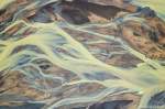 aerial, drone, topdown, river, abstract, glacier, iceland, 2022, Iceland, photo