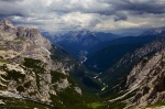 mountain, valley, storm, clouds, dolomites, italy, 2011, photo