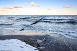 sunrise, baltic sea, winter, snow, beach, ocean, coast, germany, 2015, latest, Latest Photos (Past one Year), photo