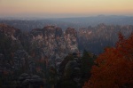 sunset, bastei, autumn, tree, germany, 2012, Stock Images Germany, photo