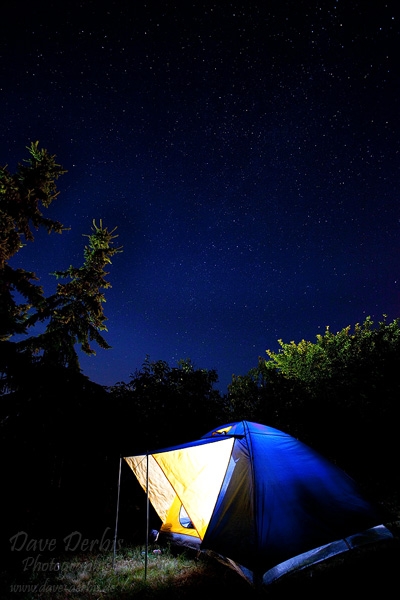 camping, tent, stars, night, photo