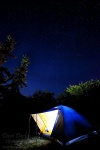 camping, tent, stars, night, Hunting the Light, photo