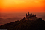 castle, hohenzollern, mountain, fairytale, sunset, germany, 2021, Stock Images Germany, photo