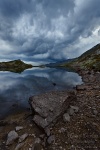 mountain, pass, lake, storm, reflection, mirror, cloud, swiss, 2012, Switzerland, photo