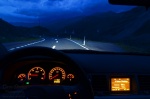 fluela, pass, driving, roadshot, blue hour, swiss, 2012, Hunting the Light, photo