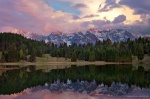 sunset, mountain, lake, alps, bavaria, snow, reflection, germany, Award Winning Photos, photo
