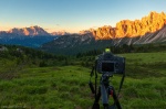 sunset, greetings from, mountains, alpenglow, dolomites, italy, 2016, photo