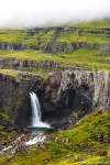 waterfall, falls, highlands, cascade, fog, rain, iceland, 2016, Iceland, photo