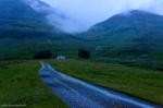 highlands, mountain, rain, waterfall, house, lonely, remote, scotland, 2014, Scotland, photo