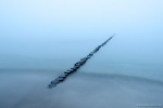 ocean, baltic sea, fog, abstract, winter, long exposure, beach, blue hour, germany, Germany, photo