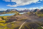 highlands, mountains, landmannalaugar, moss, volcanic, drone, above, iceland, 2017, Best Landscape Photos of 2017, photo