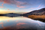 sunset, lake, mondsee, reflection, mountain, amazing, striking, clouds, sky, colour, pink, austria, österreich, Austria, photo