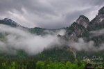 königssee, berchtesgaden, clouds, nationalpark, alpen, mountain, fog, mist, morning, schneebedeckt, germany, photo