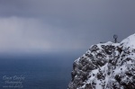 norway, cliff, coast, cape, north, storm, hurtigruten, photo