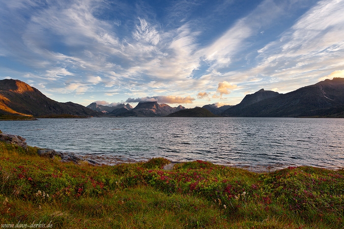 sunset, clouds, fjord, mountain, norway, lofoten, 2013, sea, ocean, photo