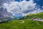 mountain, pass, view, road, summer, dolomites, italy, 2016, photo