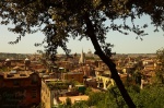 rome, summer, city, blue bird, basilica, italy, Cityscapes, photo