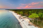 weststrand, baltic sea, beach, sunset, sand, ocean, coast, aerial, drone, germany, 2017, photo