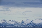 norway, boat, fjord, mountain, snow, hurtigruten, Norway, photo