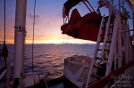 sunset, ocean, boat, passage, vestfjorden, arctic, twilight, norway, 2010, Stock Images Norway, photo