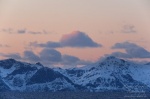 norway, sunset, boat, sea, mountain, snow, hurtigruten, Norway, photo