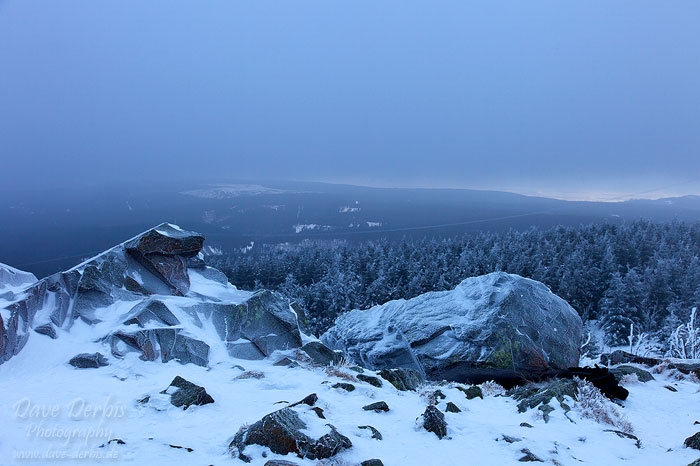 winter, hiking, wolfswarte, harz, snow, nationalpark, photo