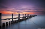 sunset, beach, baltic sea, zingst, waves, twilight, landing stage, Favorite Landscape Photos after 10 Years, photo