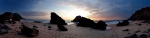 panorama, sunset, adraga, beach, rugged, portugal, 2012, Panoramas, photo