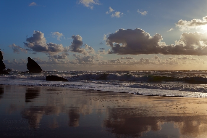 sunset, beach, rugged, twilight, coast, ocean, mirror, atlantic, 2012, portugal, photo