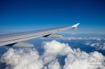 plane, aerial, clouds, sky, photo