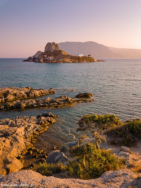 church, coast, beach, golden hour, island, kos, greece, 2018, photo