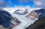 glacier, alps, mountains, summit, view, winter, snow, swiss, switzerland, 2021, Switzerland, photo