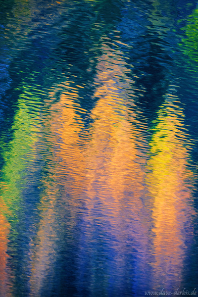 abstract, lake, reflection, autumn, fall, foliage, woods, forest, tree, mountain, italy, 2025, photo