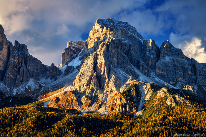 mountains, autumn, foliage, alps, woods, forest, trees, woodlands, dolomites, italy, 2025, photo