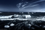 jokulsarlon, iceberg, ice, volcanic, beach, black, bnw, iceland, 2017, photo