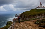 beach, cliff, rugged, atlantik, sea, ocean, cabo da roca, portugal, 2012, photo