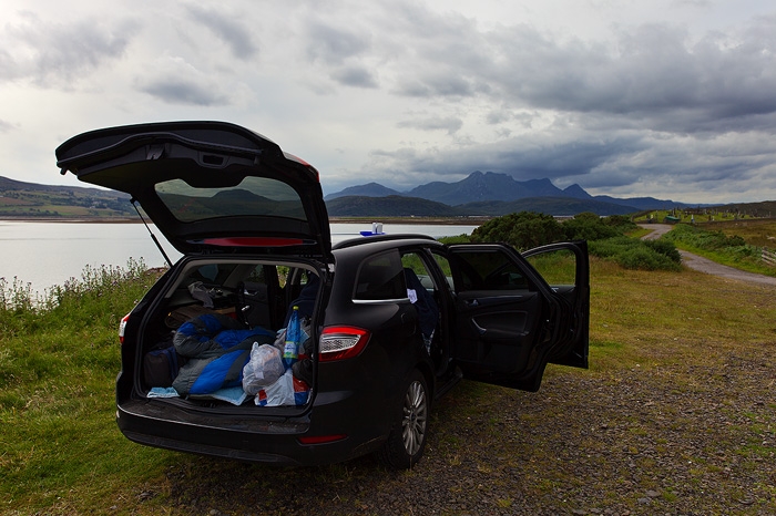 mountain, car, camping, coast, scotland, 2014, photo