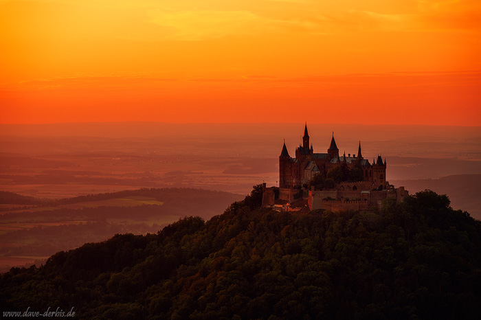 castle, hohenzollern, mountain, fairytale, sunset, germany, 2021, photo