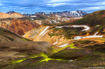 volcanic, mountains, moss, highlands, snow, wilderness, iceland, 2022, Iceland, photo