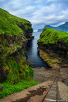 harbour, cliffs, fjord, bay, coast, fishing, village, north, arctic, faroe islands, 2025, photo