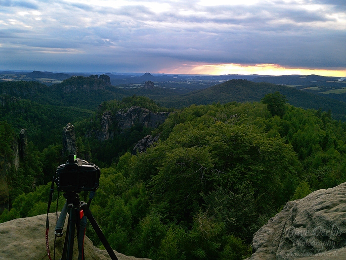 greetings from, mountain, forest, summer, view, saxon-switzerland, germany, 2014, photo