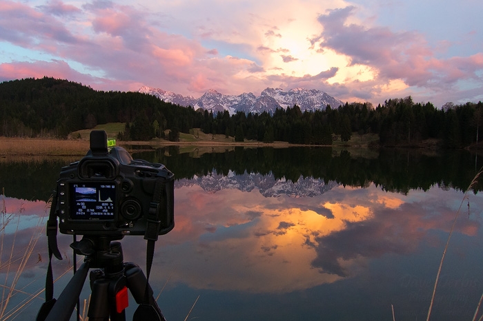 greetings, from, shooting, bavaria, sunset, germany, 2014, photo