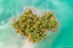 aerial, drone, island, lake, summer, from above, norway, 2019, photo