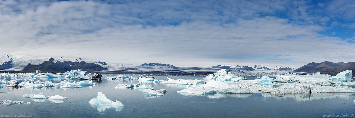 panorama, glacier, bay, ice, mountains, iceberg, iceland, 2016, photo
