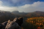 autumn, forest, saxon switzerland, saxony, germany, 2012, photo