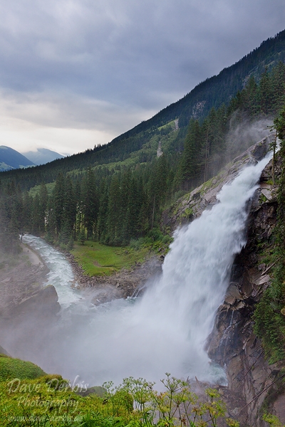 alps, mountain, cascade, falls, austria, photo