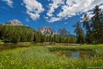 lake, alpine, reflection, summer, mountains, dolomites, italy, 2016, Stock Images Italy, photo