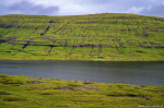 hut, lake, mountains, wilderness, north, arctic, solitude, faroe islands, 2025, photo