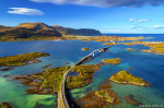 Lofoten Coast Photo drone, mountains, coast, aerial, from above, ocean, bay, summer, lofoten, norway, 2024, The Great North, photo