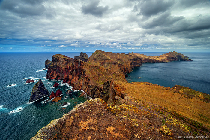mountains, bay, coast, view, sea, ocean, boat, panorama, madeira, 2024, photo